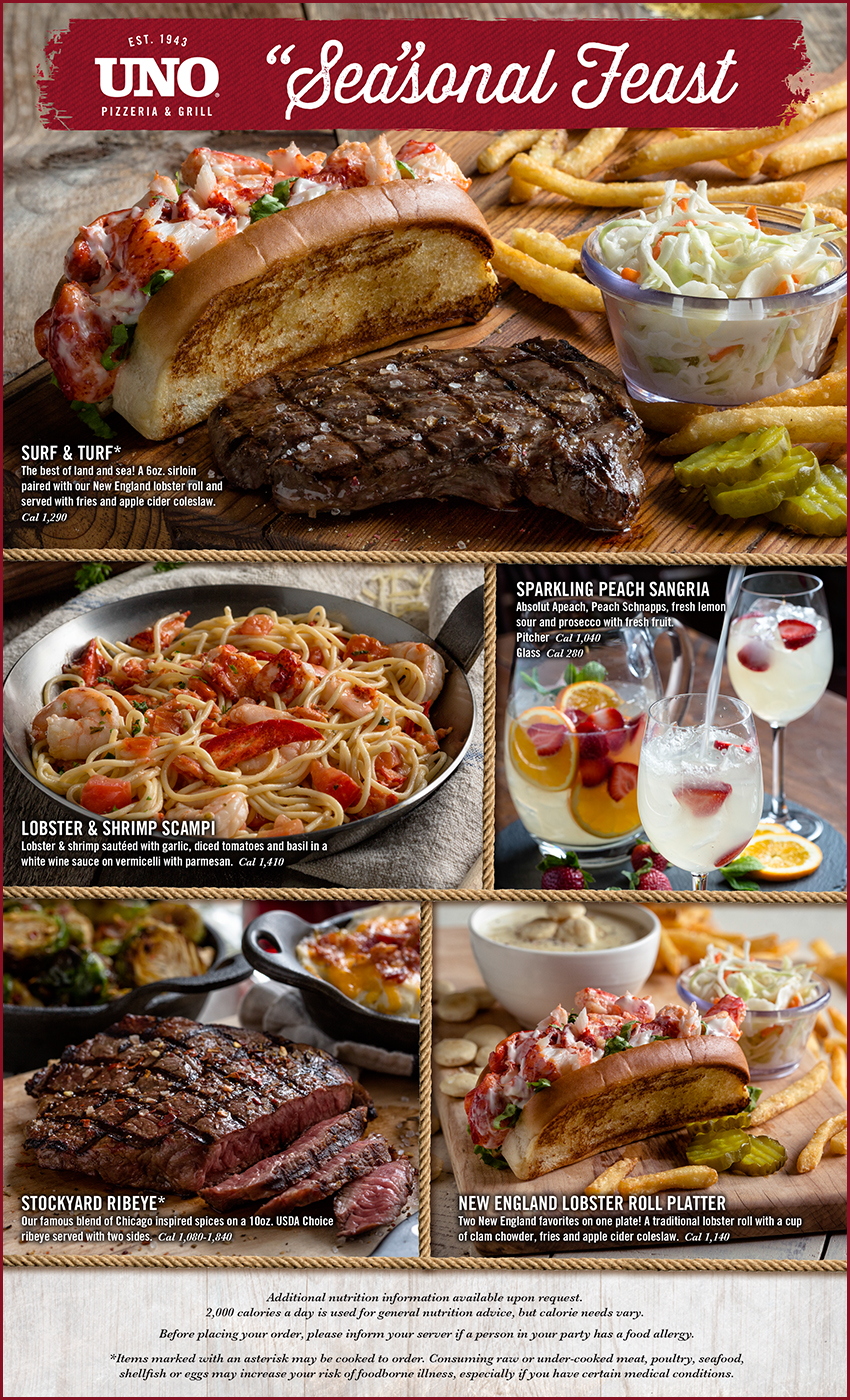Unos Limited Time Offers #2 Unos Limited Time Offers #2