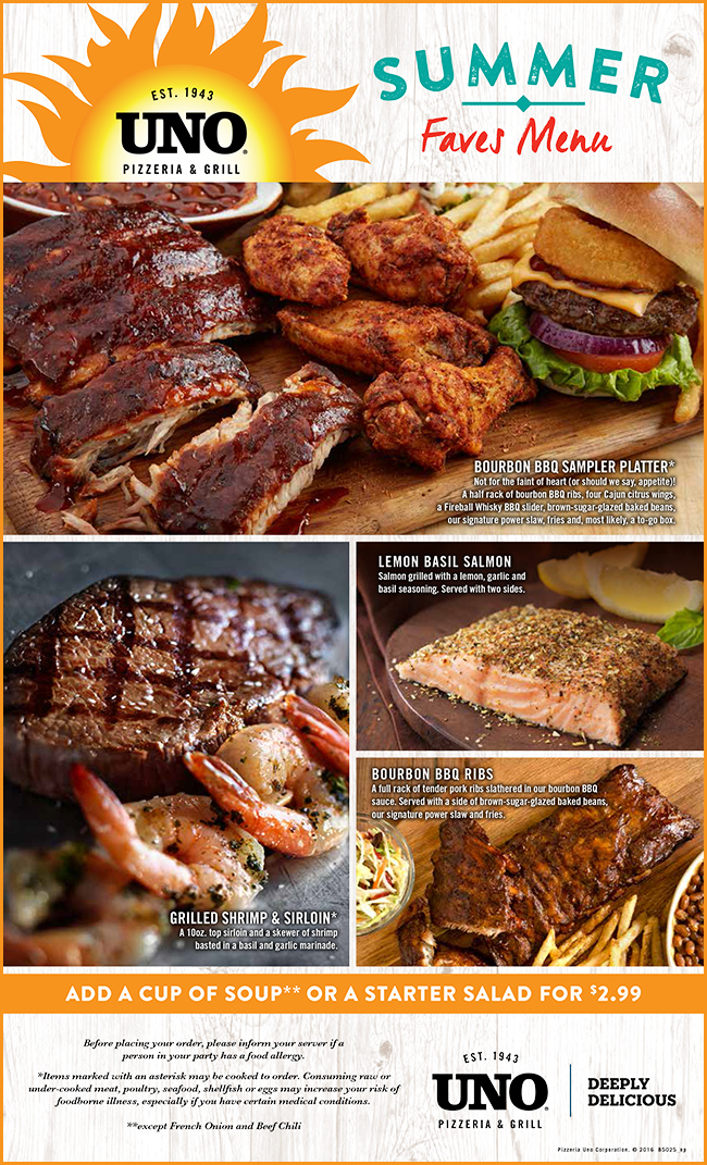 Unos Limited Time Offers #1