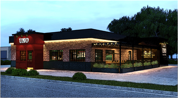 Exterior rendering