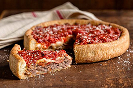 Chicago Meat Market Deep Dish Pizza