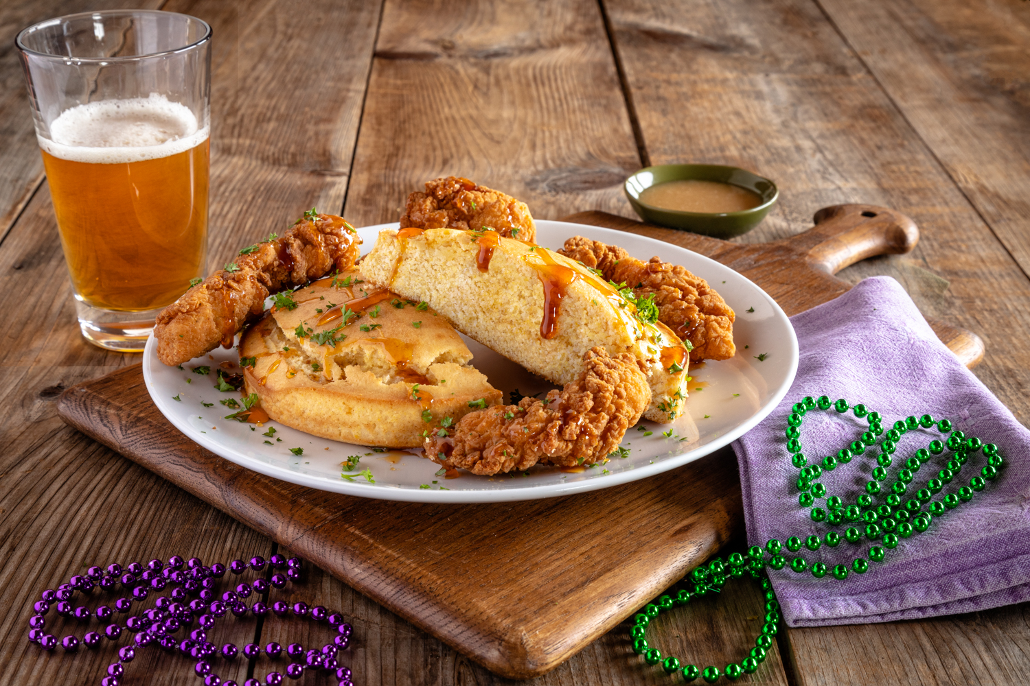 Chicken and Cornbread