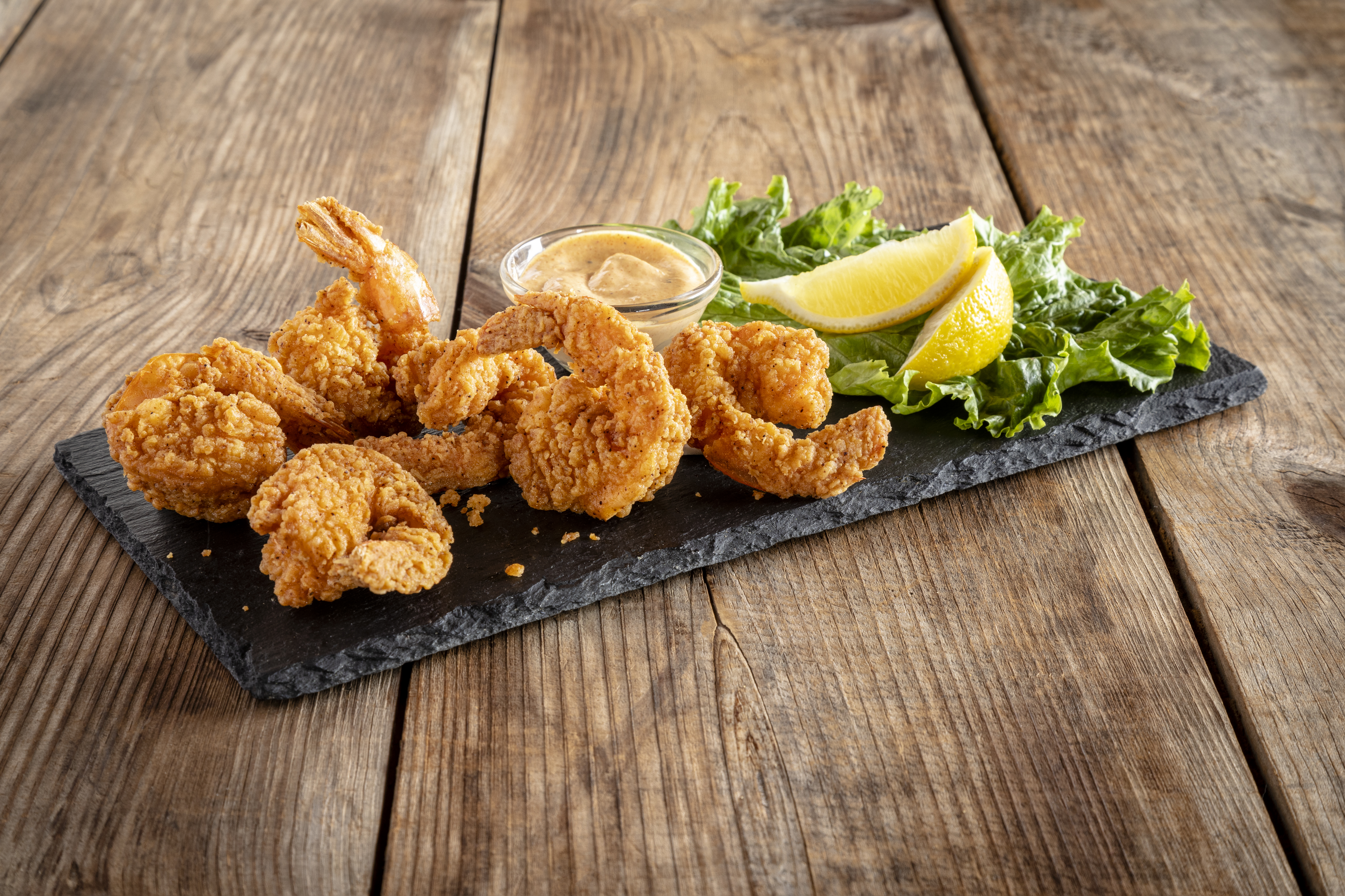 SEASONED FRIED SHRIMP APPETIZER