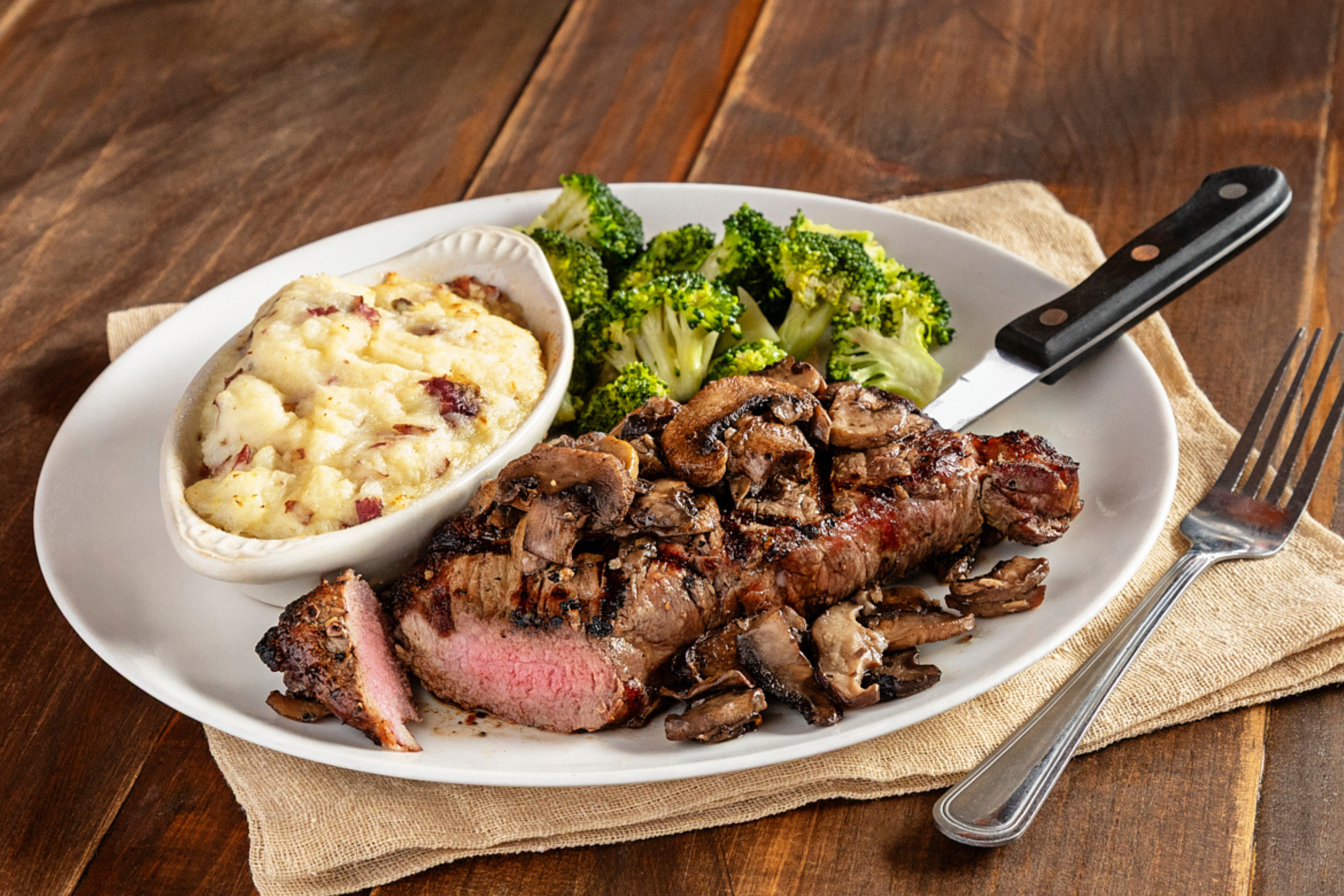 WILD MUSHROOM RIBEYE