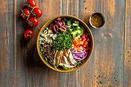 Mediterranean Grain Bowl