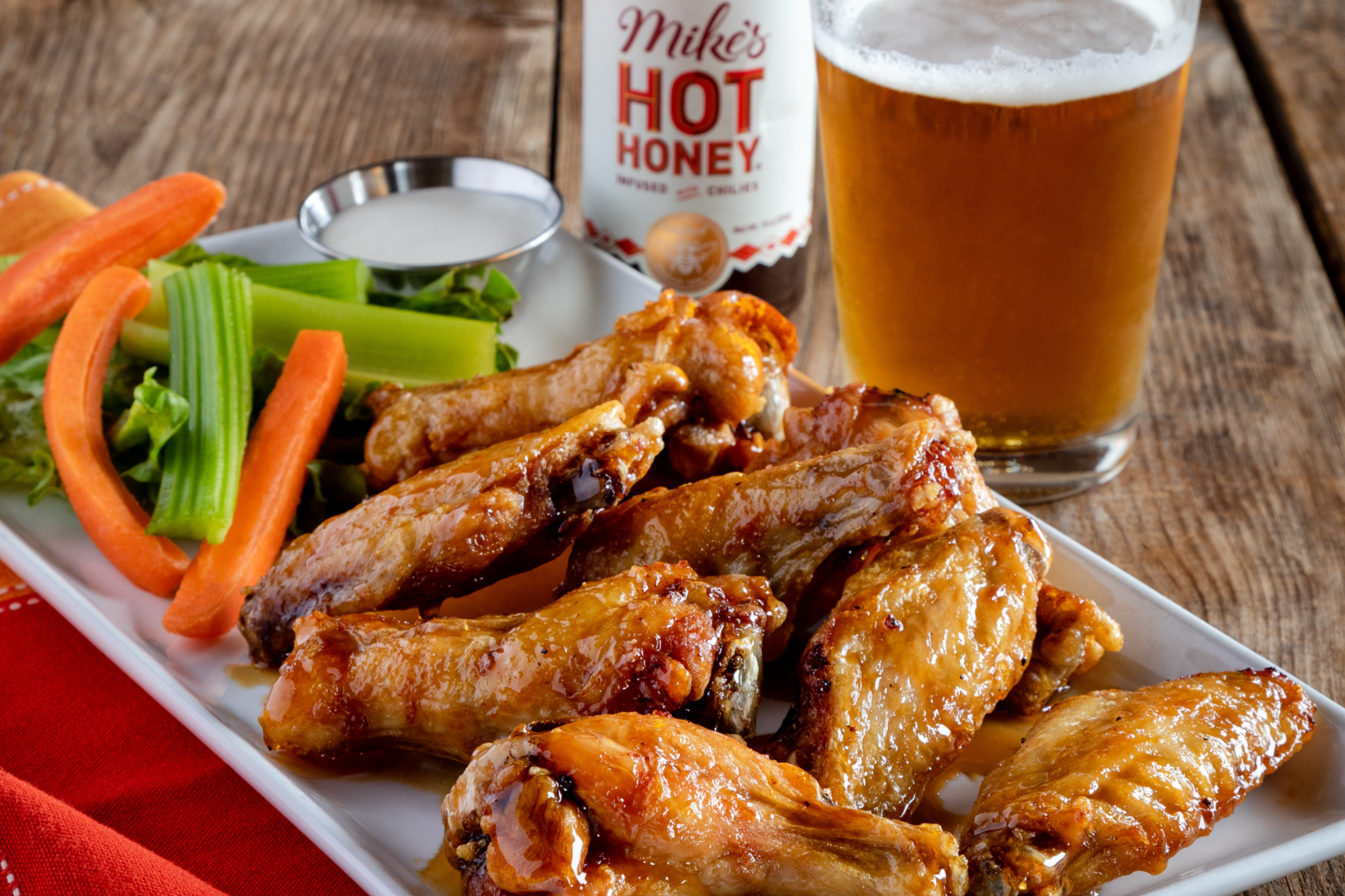 MIKE’S HOT HONEY WINGS