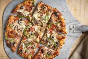 Veggie Thin Crust Pizza